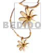 MOP Flower Pendant / 2-3