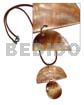 Leather Thong 50mmx25mm Half Moon