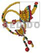 Tassled 4-5mm Coco Pokalet Handpainted