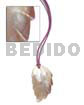 Lavender Leather Thong 60x32mm Hammershell