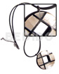 50mm Round Checkered Kabibe Shell