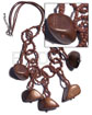 Dangling Camagong Tiger Hardwood Chunks