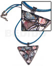 Triangle 50mm Glistening Abalone In