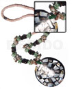 2-3mm Pink Luhuanus Heishe Gray