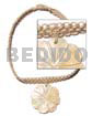 Macrame Choker 40mm MOP Flower