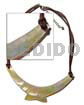 MOP Bow Choker On Wax