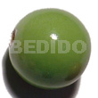 25mm Nat. Wood Beads In