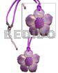 Graduated Lilac Tones Hammershell Flower