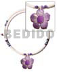 White Clam 3-4mm Wire Choker