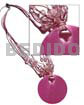 6 Rows Pink Wax Cord