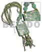 4 Rows Glass Beads, 2-3mm