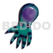 Octopus Handpainted Wood Refrigerator Magnet
