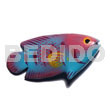 Fish Handpainted Wood Refrigerator Magnet