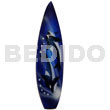 Surfboard Handpainted Wood Refrigerator Magnet