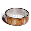 Laminated Inlaid Banana Bark Shell