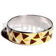 Laminated Inlaid Crazy Cut Banana