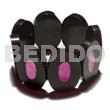 35mmx25mm Oval Black Resin (