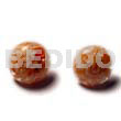 Red Lips Luhuanus Button Earrings
