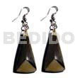 Dangling 38mmx15mm Laminated Multi-sided Blacklip/MOP
