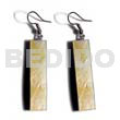 Dangling 40mmx10mm MOP Bar 5mm
