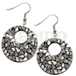 Dangling Flat 35mm Black Round