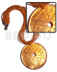 6 Layers Orange Glass Beads