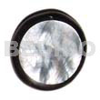 50mm Hammershell Round Thick Black