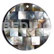 50mm Square Blacklip Blocking Chips