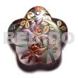 Scallop 35mm Transparent Violet Resin