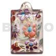 Dogtag 45mmx30mm Clear White Resin