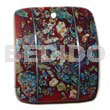 Rectangular / Crushed Limestones Silver