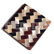 Square 50mm Flat Resin Laminated