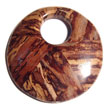 70mm Round Laminated Wood Banana