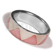 Inlaid Hammershell In Stainless 10mm
