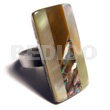 Big Accent Haute Hippie Rectangular32mmx18mm