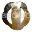Scallop Blacklip Buckle 70mm