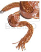 10 Rows Orange Glass And