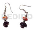 Dangling Black Buri Half Moon
