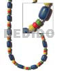 Blue Buri Tube Yellored/green/coco Pokalet