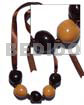 Kukui Nuts Ribbon Choker