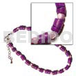 Violet 4-5mm Coco Heishe Troca