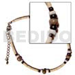 2-3mm Coco Pokalet. Bleach/black White