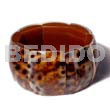 Rectangular 35mmx25mm Cowrie Shell Elastic