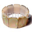 30mmx20mm Brownlip Resin Backing Elastic