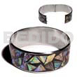 Laminated Inlaid Crazy Cut Paua