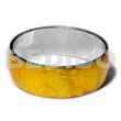 Laminated Golden Yellow Capiz In