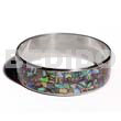 Laminated Paua Blocking In 3/4
