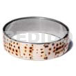 Laminated Cowrie Shell In 3/4
