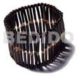 Agsam Bamboo Shell Heishe Elastic