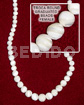 Troca Round Graduated Beads (